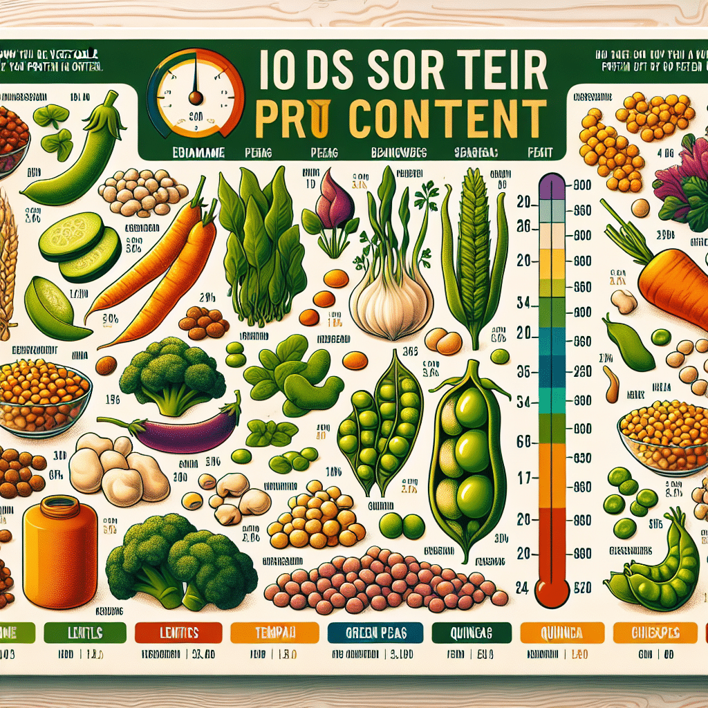 Qu Verduras Tienen M S Prote Nas Prote Na Et