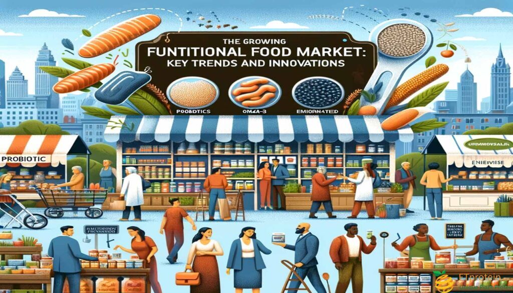 The Growing Functional Food Market: Key Trends and Innovations.Discover ETprotein's innovative vegan protein series, promoting health, wellness, and sustainable energy in the growing functional food market.