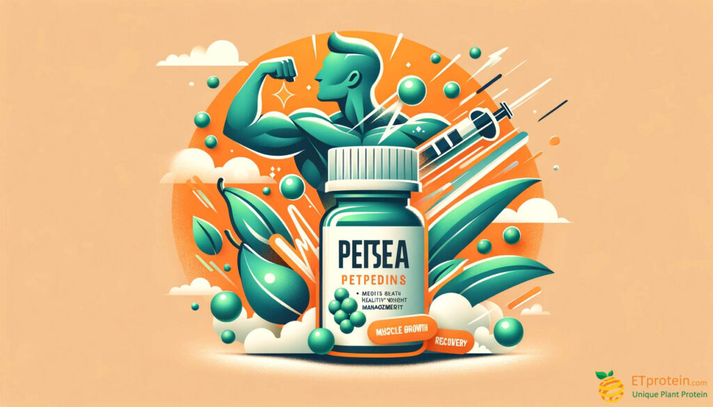 Pea Peptide for Sports Nutrition: Enhancing Athletic Performance. Explore ETprotein's pea peptides for sports nutrition, offering muscle growth, enhanced recovery, and eco-friendly benefits.