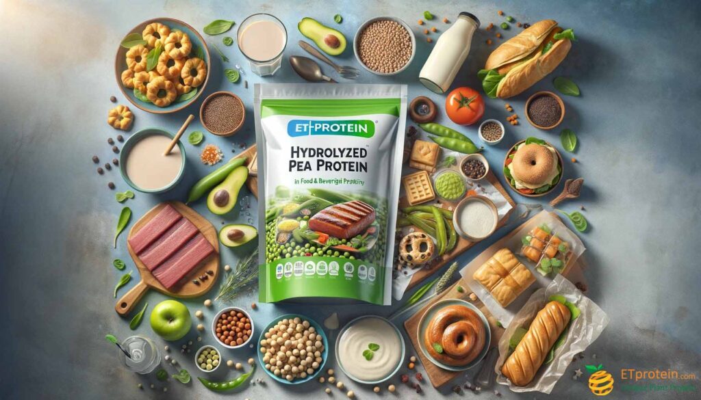 Hydrolyzed Pea Protein in the Food and Beverage Industry.Explore hydrolyzed pea protein in food and beverages: versatile, nutritious, and eco-friendly for a health-conscious lifestyle.