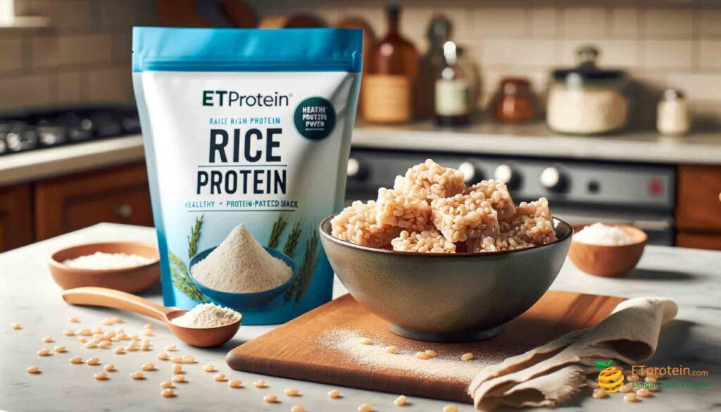 Protein Powder Rice Krispie Treats: A Quick Guide.Discover delicious protein powder Rice Krispie treats with ETprotein's rice protein - a perfect blend of taste and nutrition.