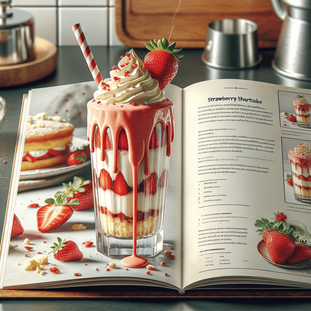 Deliciously Indulgent Strawberry Shortcake Protein Shake Recipe