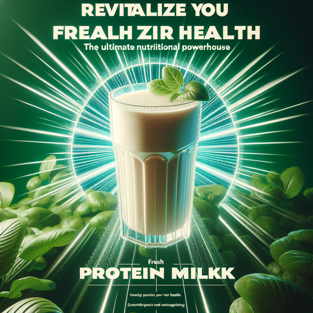 Revitalize Your Health with Fresh Protein Milk: The Ultimate Nutritional Powerhouse