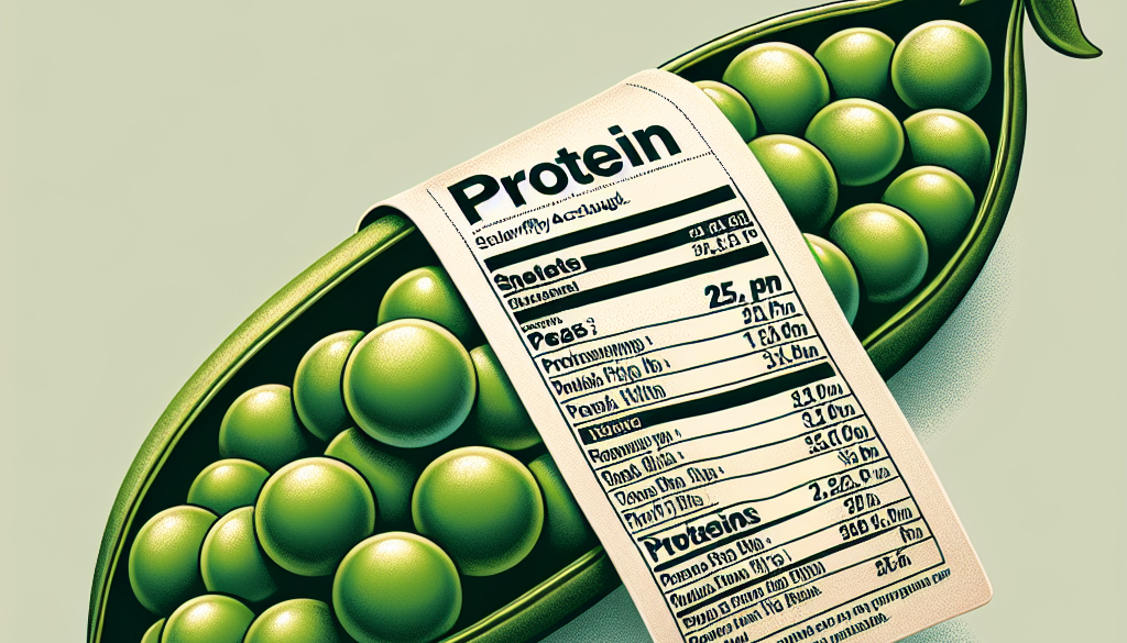 How Much Protein Does Peas Have: The Numbers