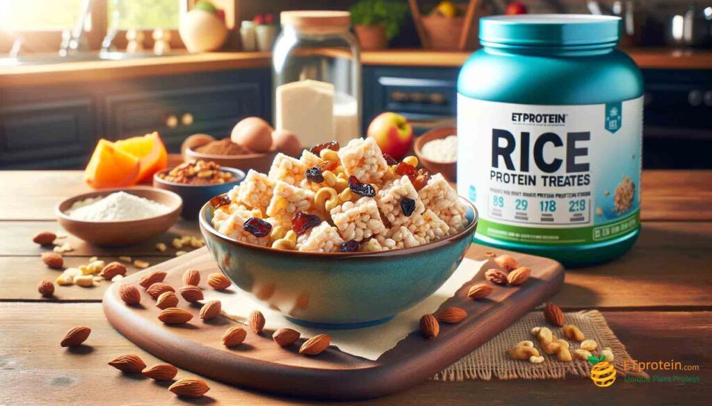 The Ultimate Guide to Making Protein-Packed Rice Crispy Treats.Discover how to make healthy, protein-rich rice crispy treats with ETprotein's rice protein - a perfect snack for fitness enthusiasts.