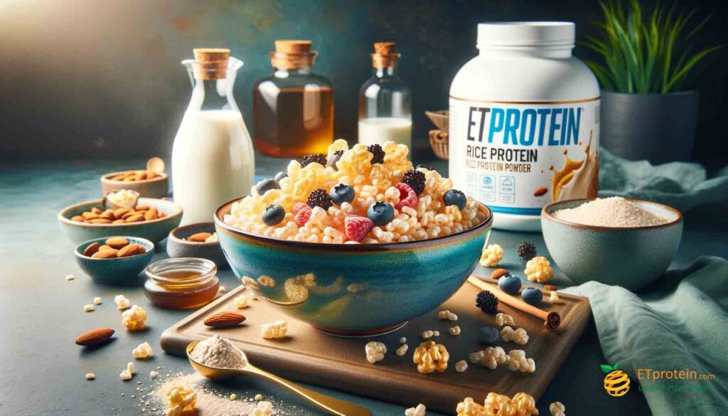 Protein-Infused Rice Krispies: A Delicious and Nutritious Snack.Discover the benefits of protein-infused Rice Krispies, a nutritious snack perfect for health enthusiasts, featuring ETprotein's high-quality rice protein.