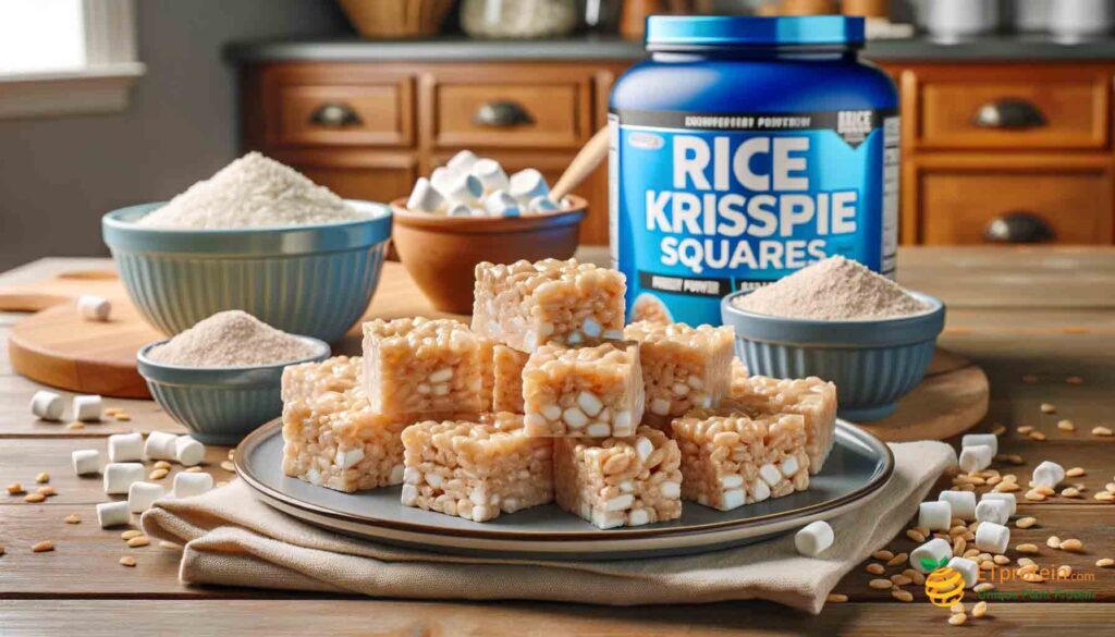 Protein Rice Krispie Squares: A Tasty, Nutritious Treat.Discover healthy, protein-packed Rice Krispie squares, a perfect blend of nutrition and flavor for a delicious, energizing snack.