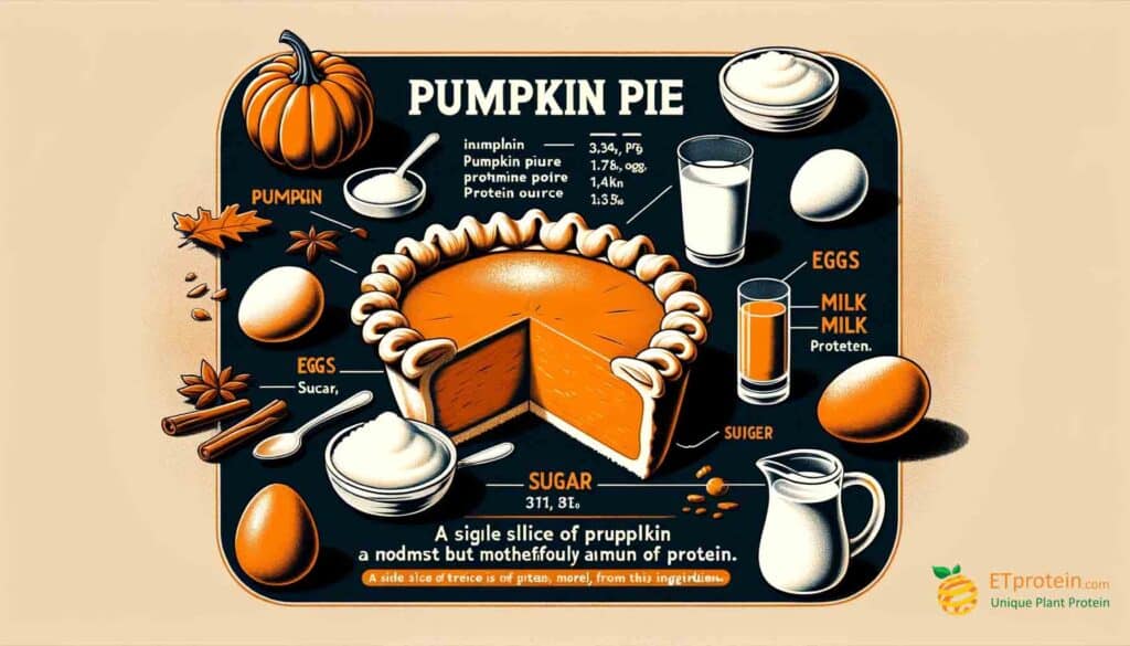 Does Pumpkin Pie Have Protein?Explore pumpkin pie's protein content and enhance it with ETprotein Company's nutrient-rich pumpkin seed protein for healthier desserts.