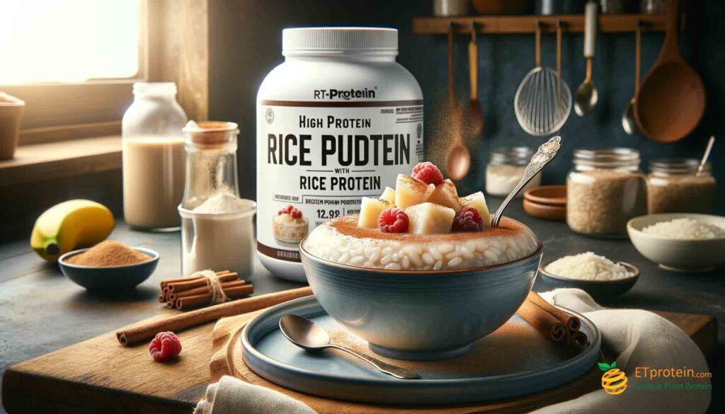 High Rice Protein Pudding: A Nutritious Comfort Twist.Discover the benefits of High Protein Rice Pudding with ETprotein's rice protein for a healthy, delicious, muscle-building dessert.