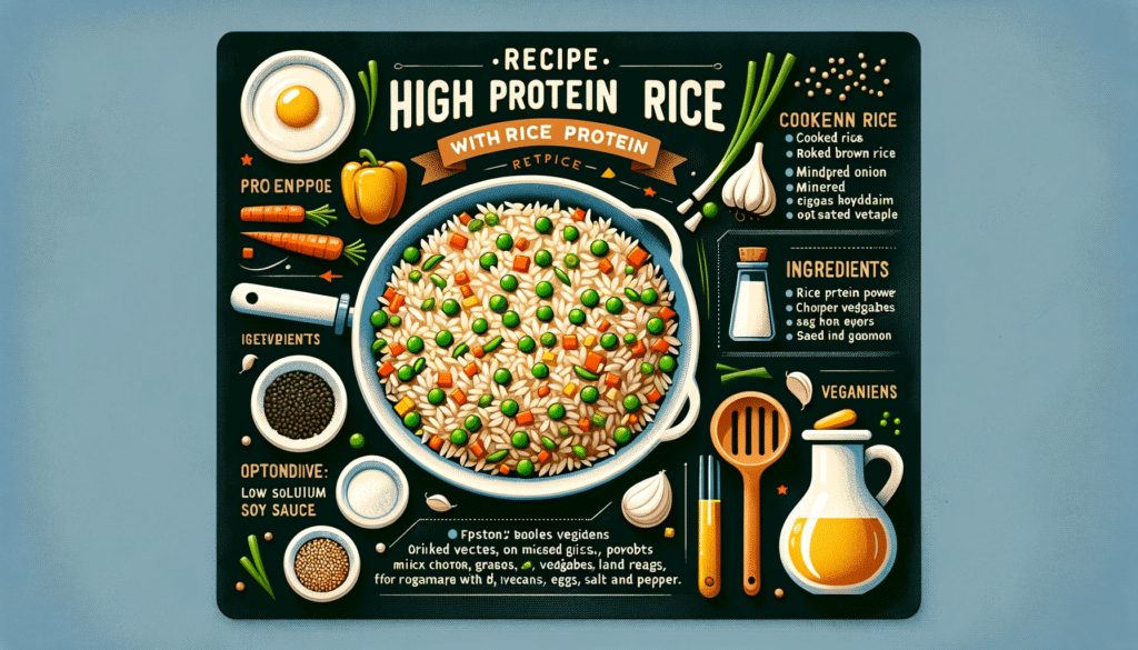 High Protein Fried Rice: Nutritious Classic Reinvented.Discover high-protein fried rice: a healthy, delicious twist on a classic. Packed with nutrients and perfect for any meal.