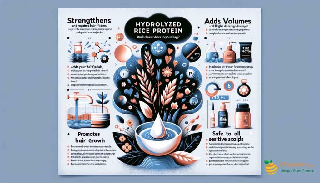 Hydrolyzed Rice Protein for Hair: Nature's Miracle.Discover the wonders of Hydrolyzed Rice Protein for hair health, strength, and shine with ETprotein's natural, effective solutions.