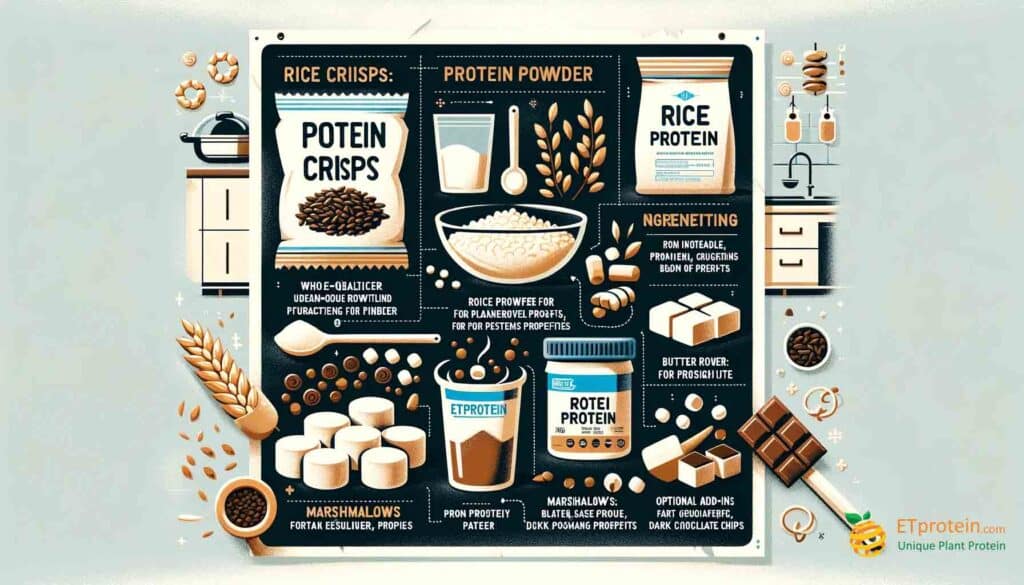 The Ultimate Guide to Making Protein-Packed Rice Crispy Treats.Discover how to make healthy, protein-rich rice crispy treats with ETprotein's rice protein - a perfect snack for fitness enthusiasts.