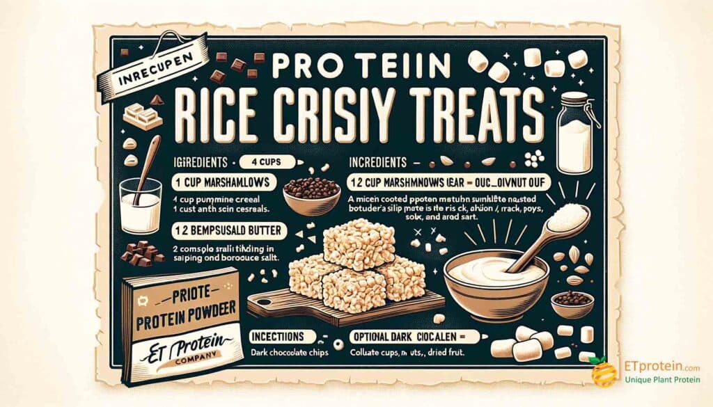 Protein Rice Crispy Treats: A Classic Snack Redefined.Discover protein rice crispy treats - a healthy, delicious twist on a classic snack. Perfect for fitness enthusiasts and families.