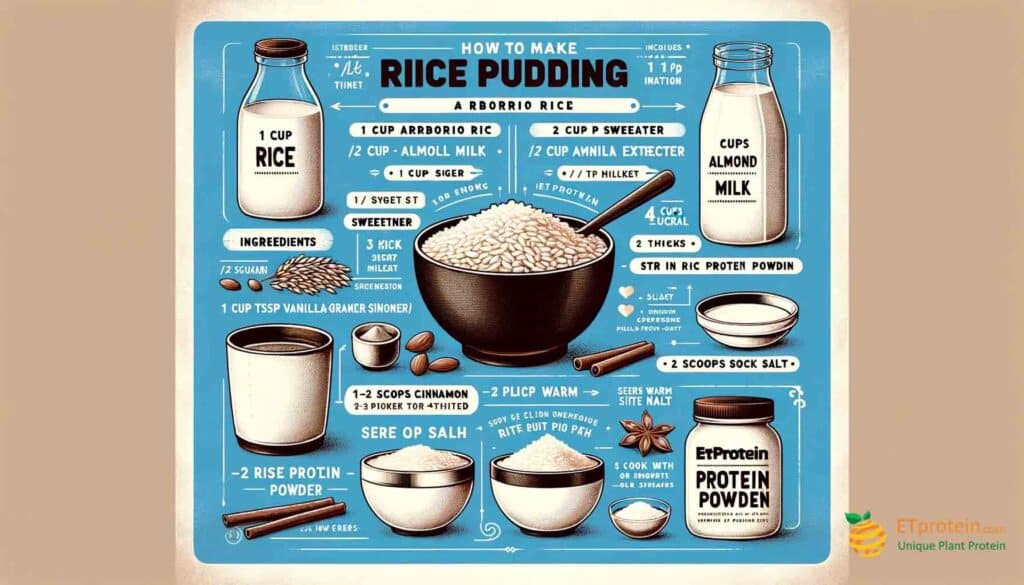 Protein-Packed Rice Pudding: A Delicious Way to Fuel Your Body.Discover the benefits of protein-rich rice pudding with ETprotein's high-quality rice protein for a healthy, delicious, and nutritious treat.