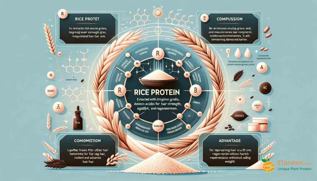 Rice Protein Shampoo: Nature's Secret for Healthy Hair.Discover the wonders of rice protein shampoo for volumizing, strengthening, and nourishing hair with ETprotein's natural, effective formula.