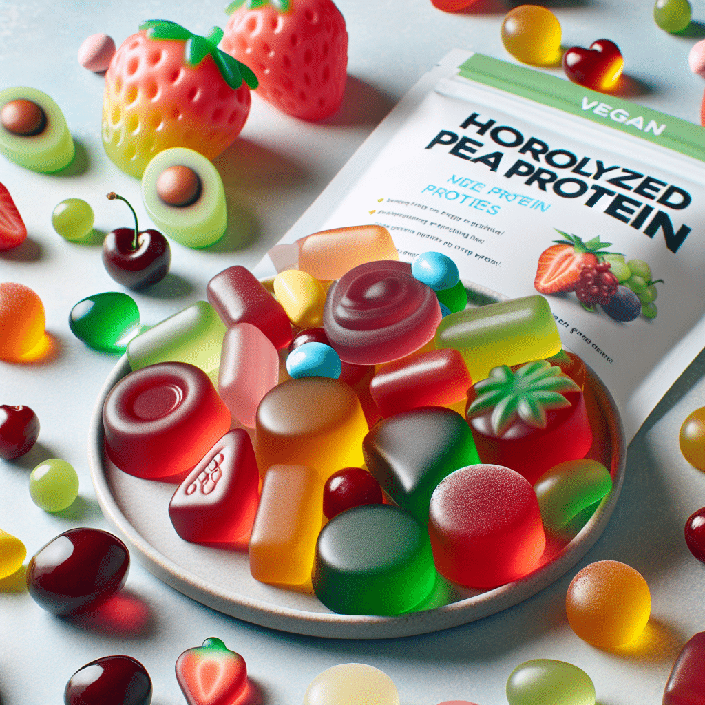 Hydrolyzed Pea Protein in Gummies: Tasty and Healthy