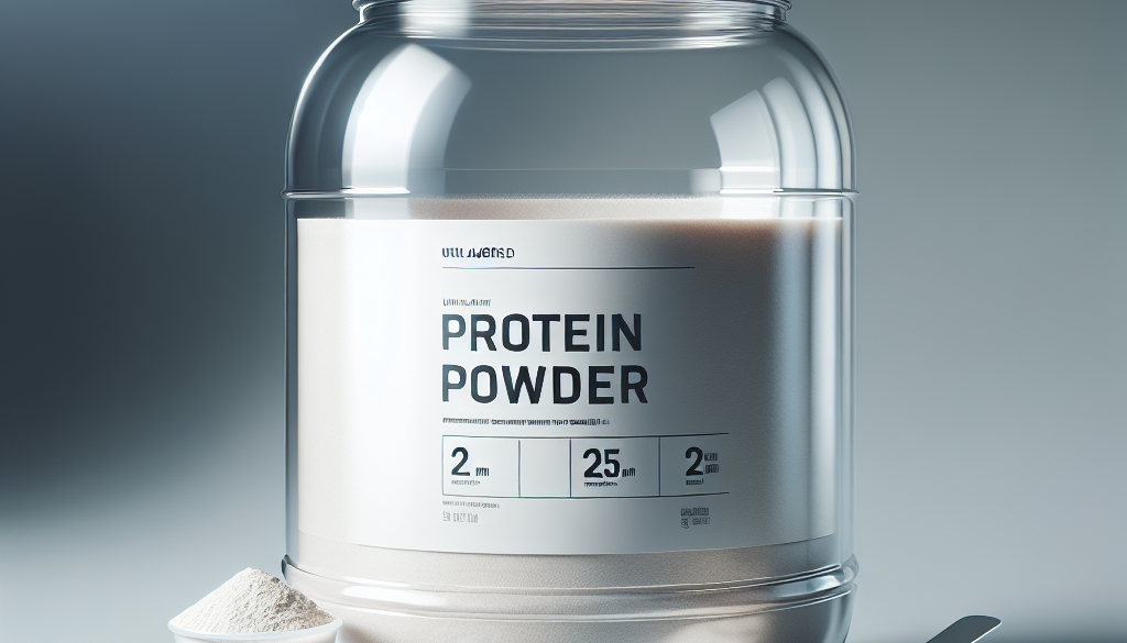 Clear Unflavored Protein Powder: Simple and Pure