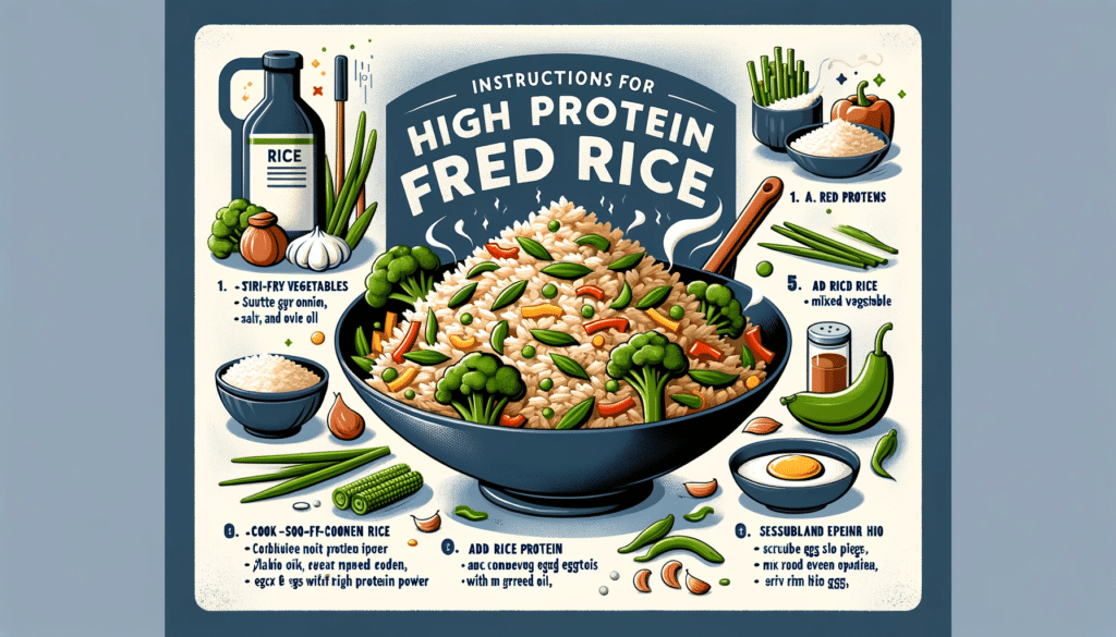 High Protein Fried Rice: Nutritious Classic Reinvented.Discover high-protein fried rice: a healthy, delicious twist on a classic. Packed with nutrients and perfect for any meal.