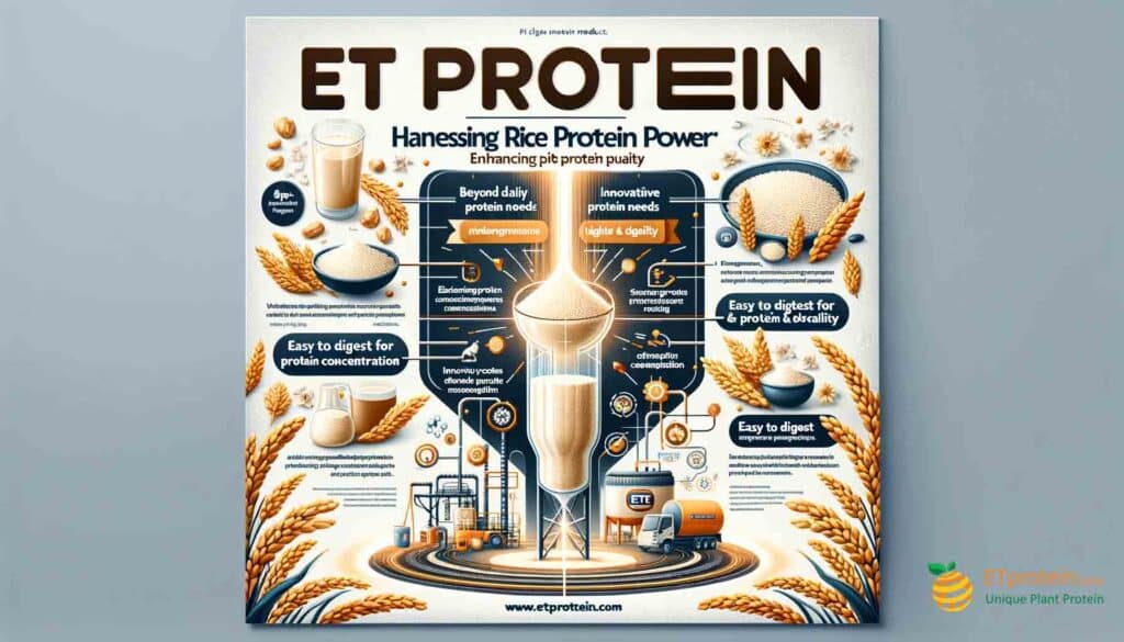 Protein in Rice per 100g: ETprotein's Nutritional Guide.Explore rice's protein content per 100g and discover ETprotein's innovative rice protein solutions for optimal health and nutrition.