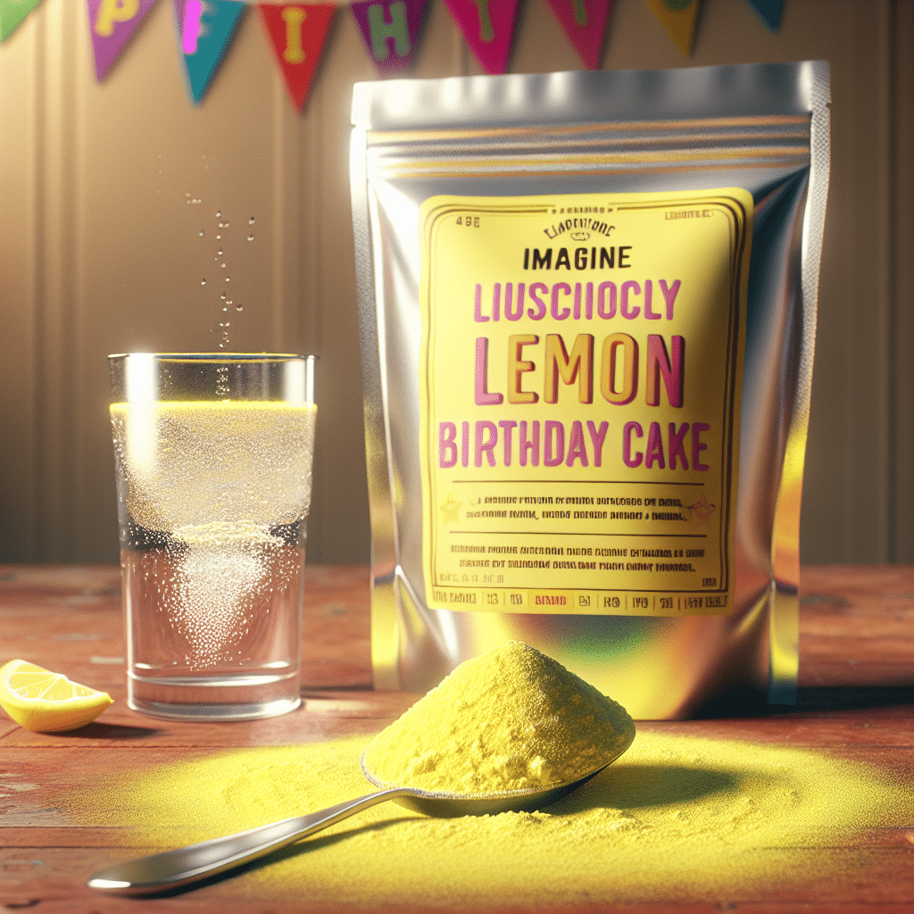 Luscious Lemon Birthday Cake Protein Powder: A Mouthwatering Taste Test