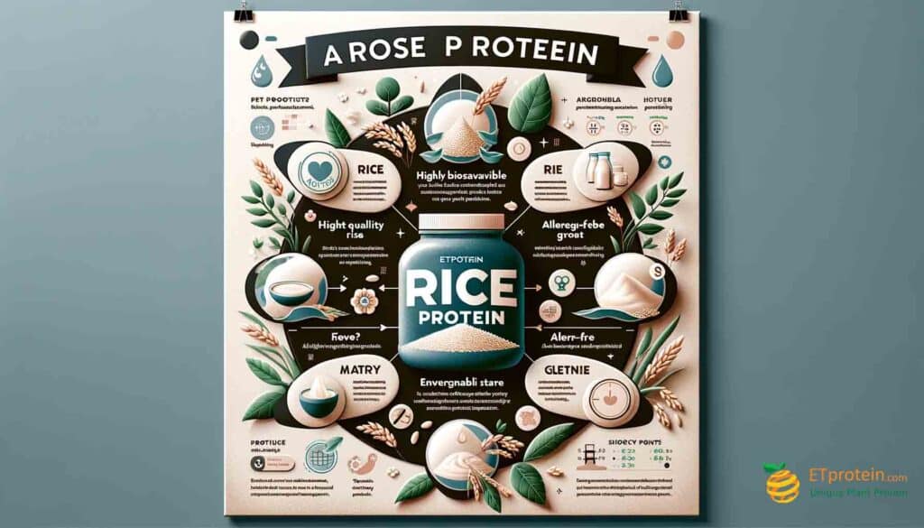 Barley Rice Protein: ETprotein's Quality Revealed.Explore the health benefits of barley rice protein and discover ETprotein's superior, allergen-free, sustainable rice protein supplement.