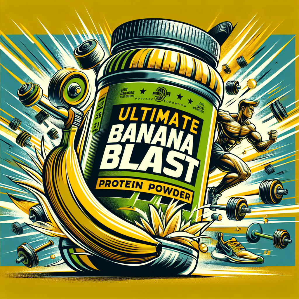 Burst with Energy: The Ultimate Banana Blast Protein Powder for Explosive Workouts