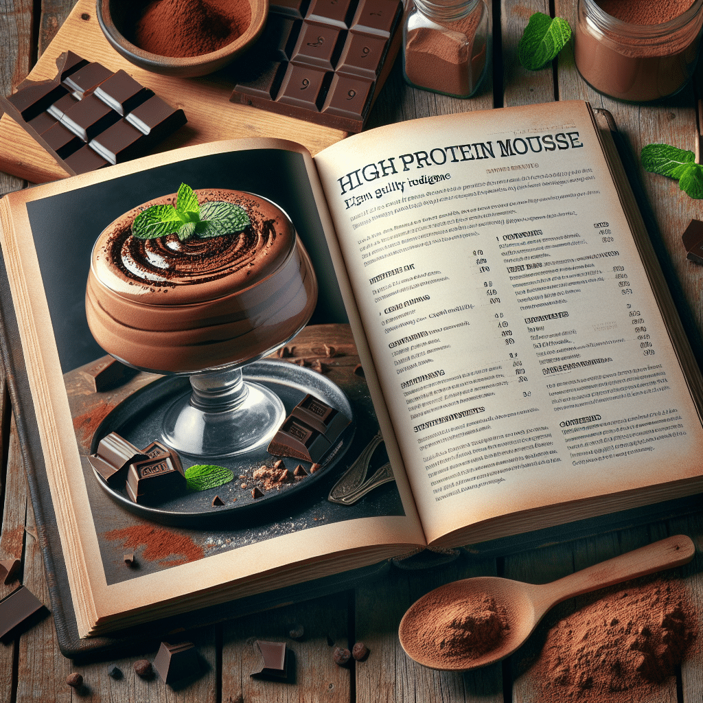 Indulge guilt-free with these heavenly High Protein Chocolate Mousse recipes