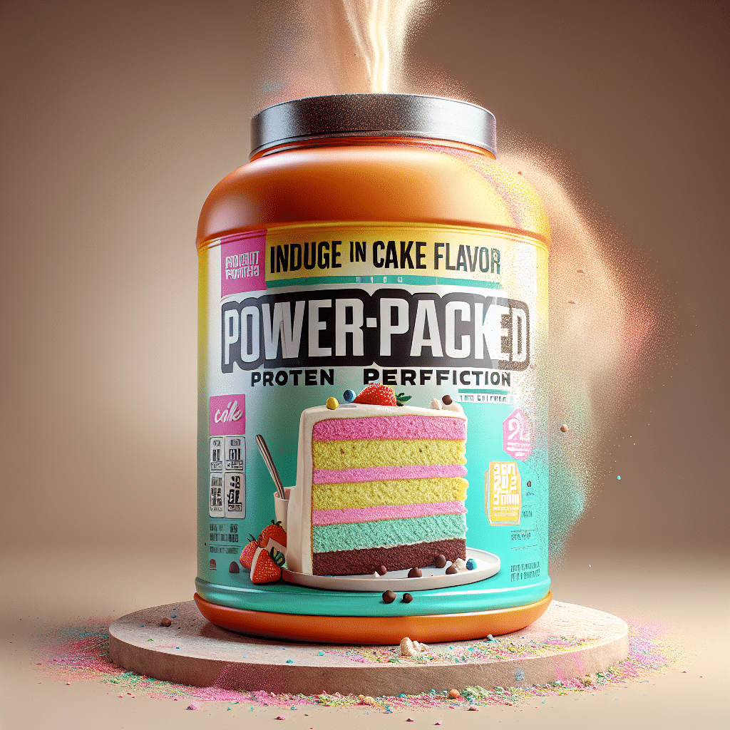 Indulge in Cake Flavor Protein Perfection: The Ultimate Power-Packed Cake Protein Powder