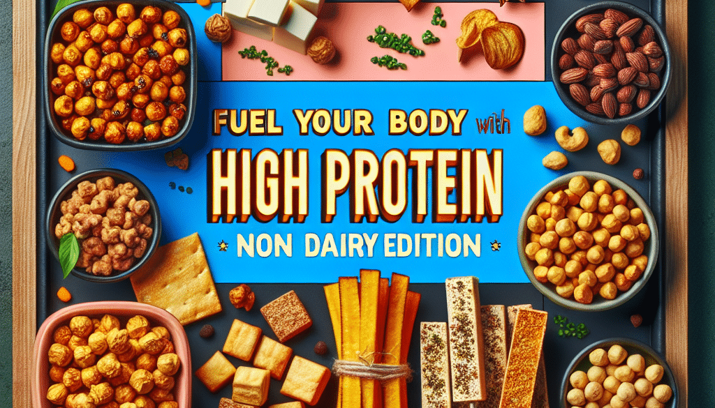 High Protein Snacks: Non Dairy Edition