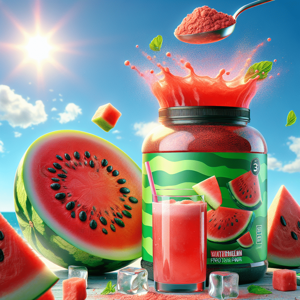 Revitalize Your Summer with Watermelon Protein Powder: A Refreshing Boost!