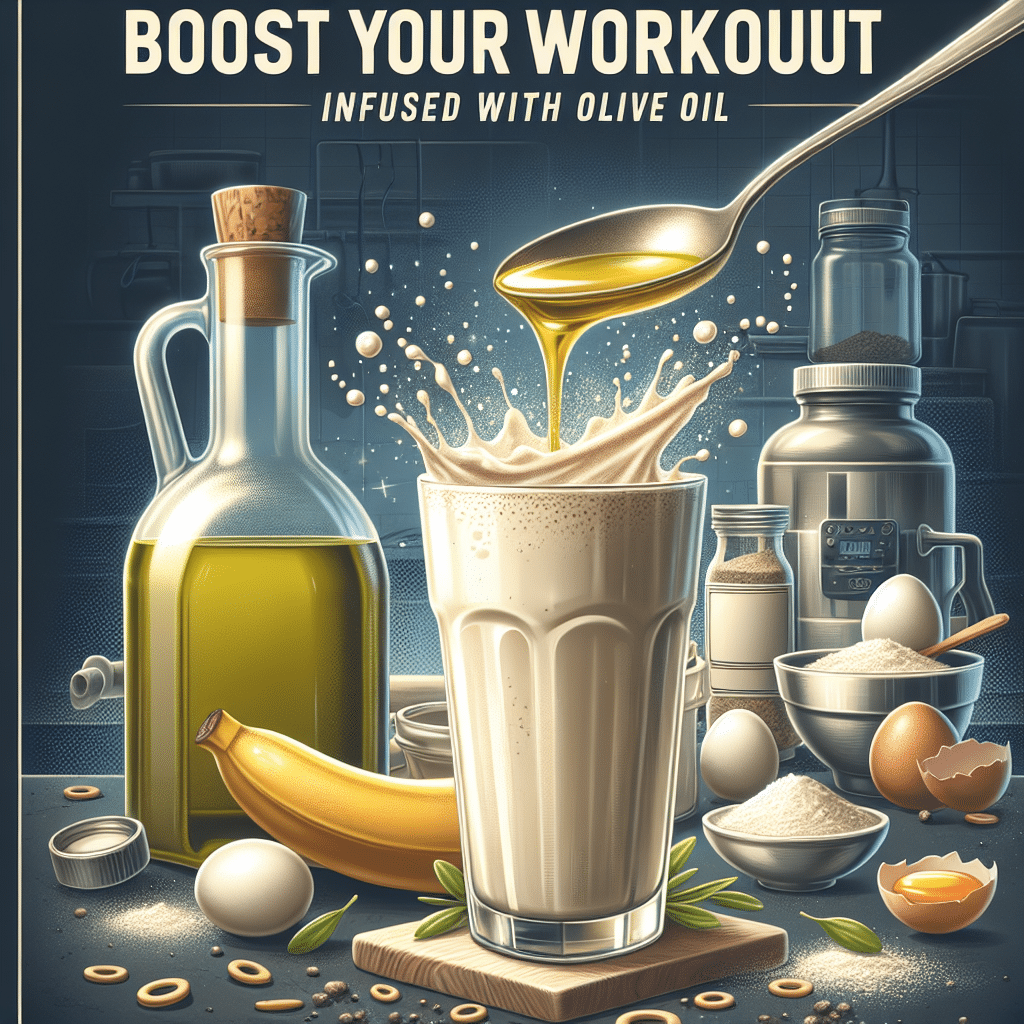 Boost Your Workout with a Protein Shake Recipe Infused with Olive Oil