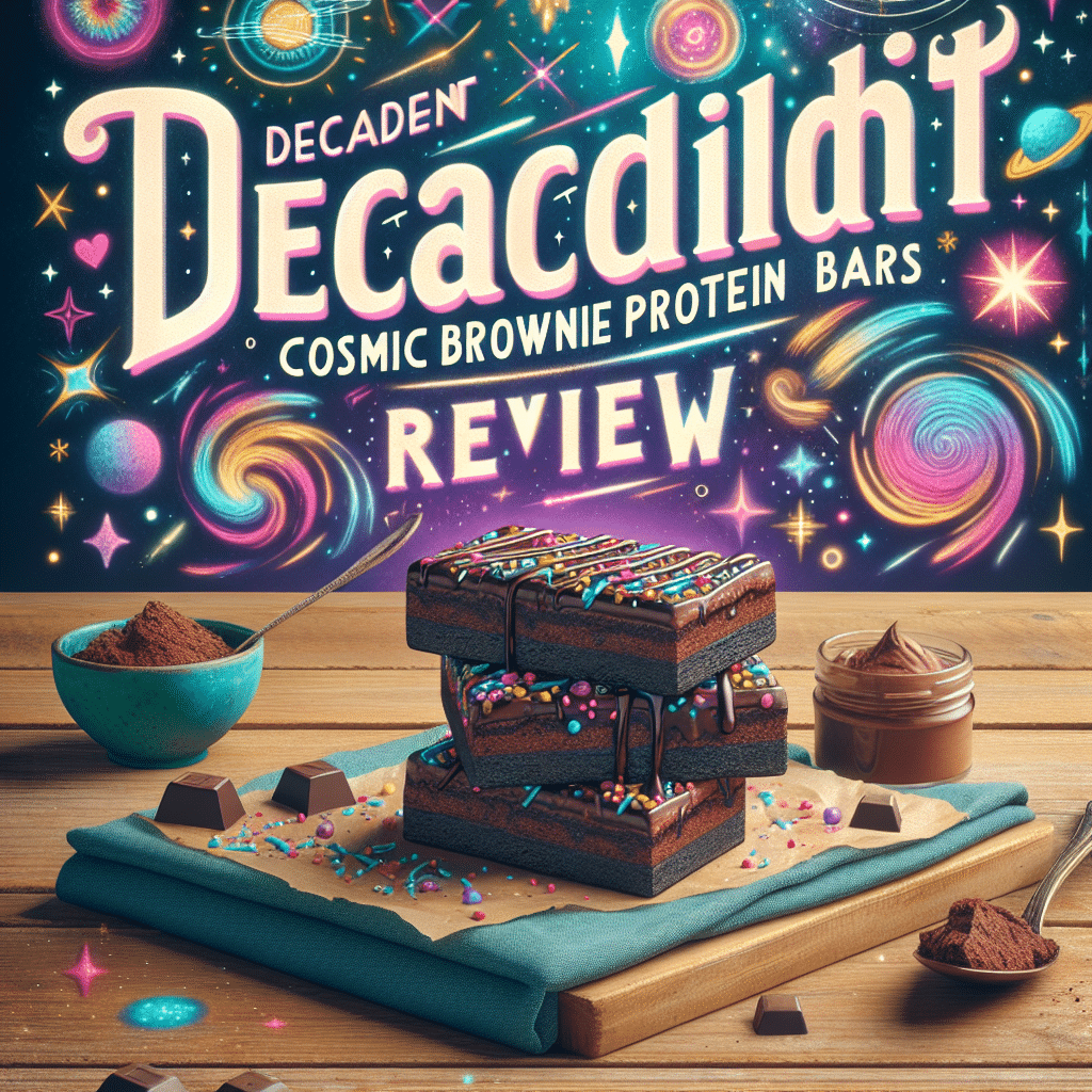 Decadent Delight: Cosmic Brownie Protein Bars Review