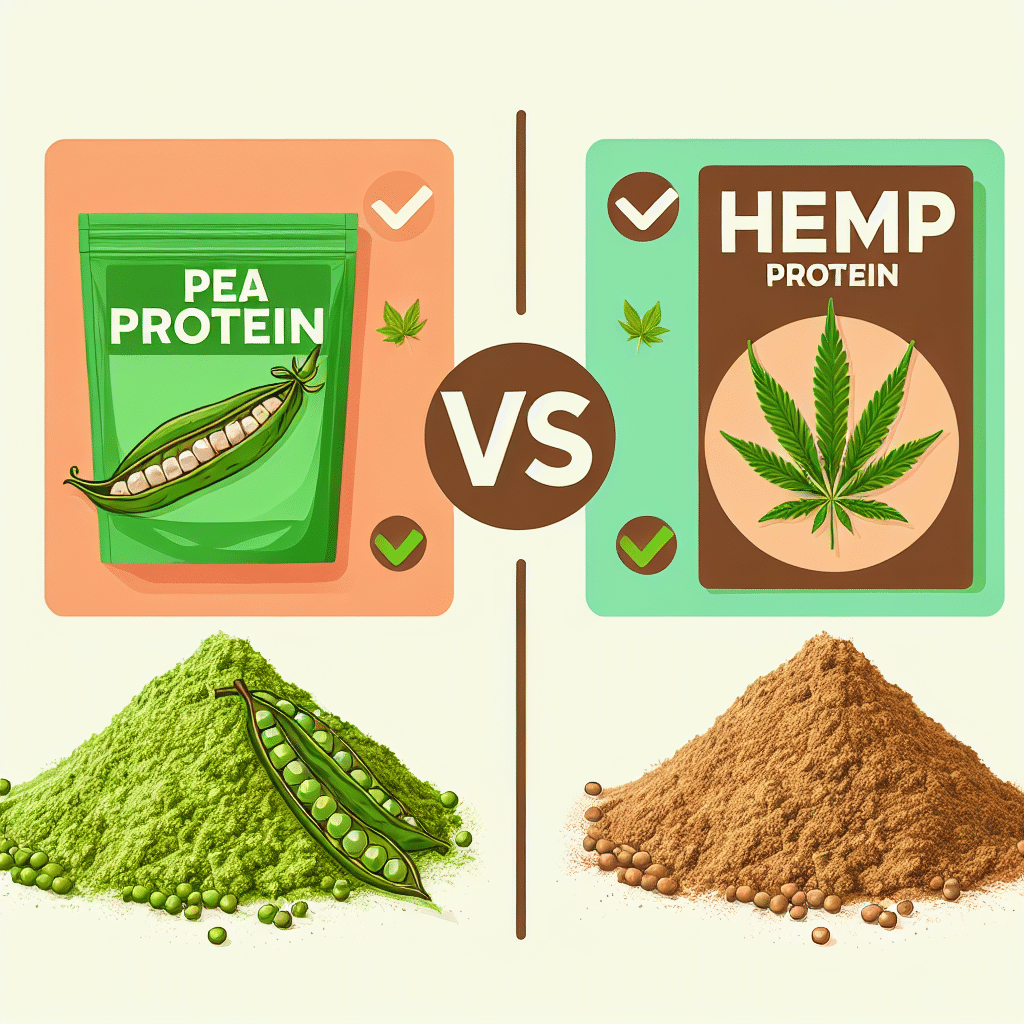 Pea protein VS Hemp protein