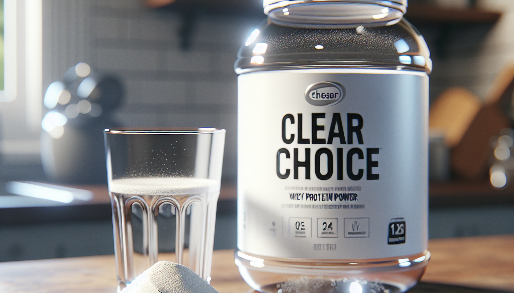 Clear Whey Protein: The Clear Choice