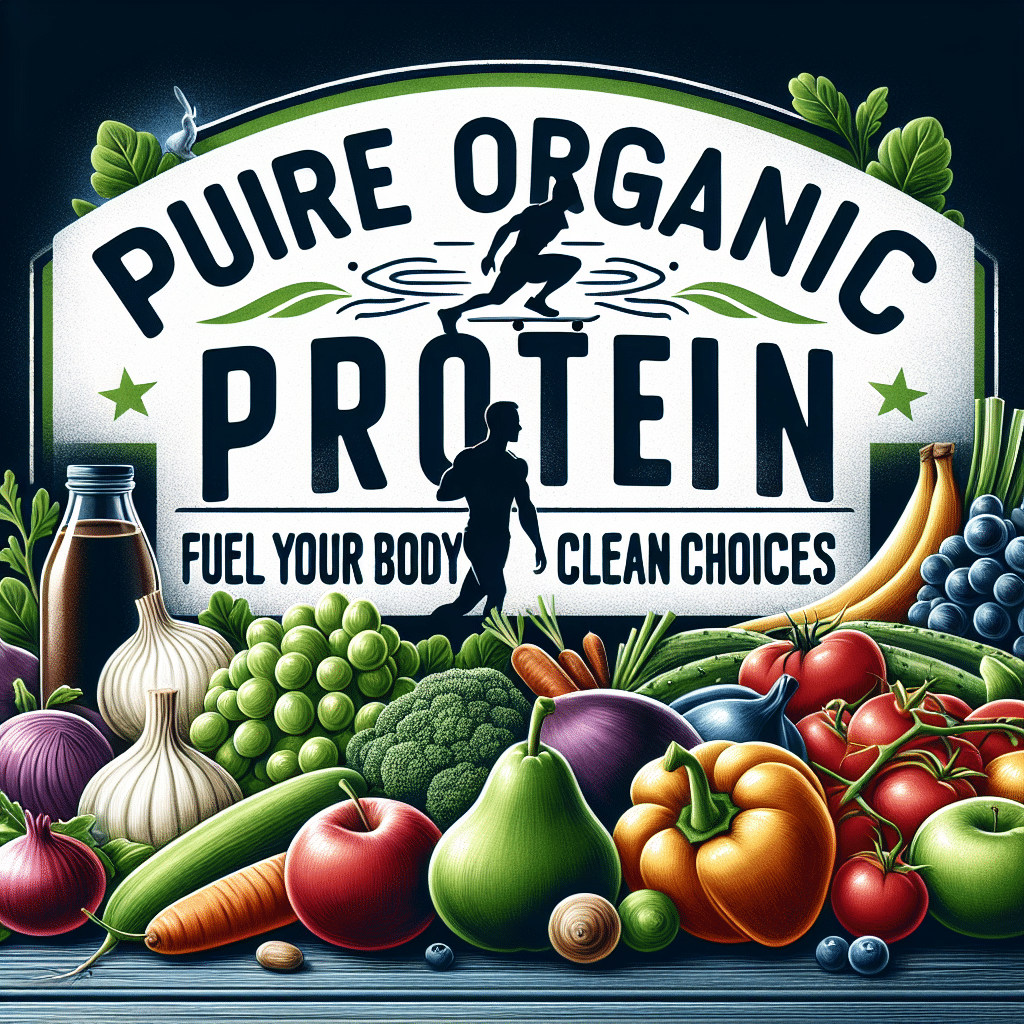Pure Organic Protein: Fuel Your Body with Clean Choices