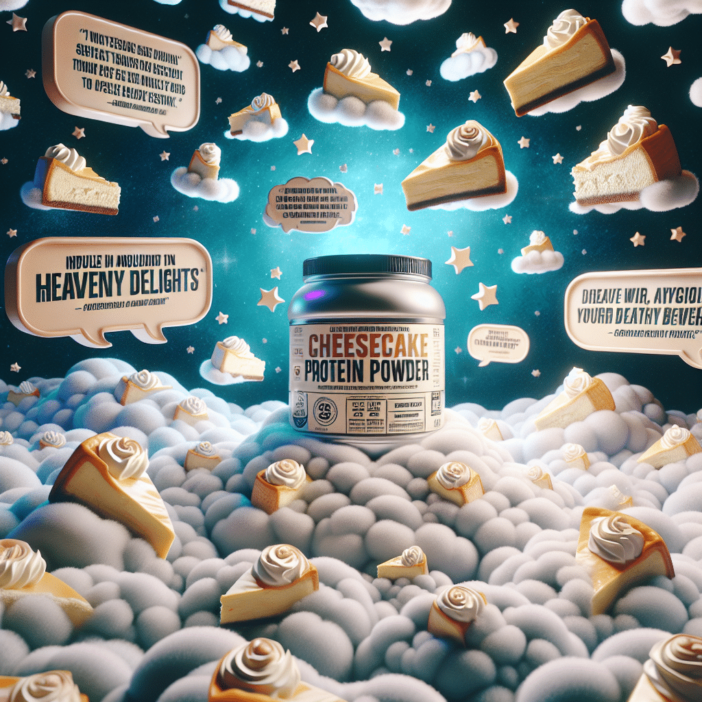 Indulge in Heavenly Delights: Cheesecake Protein Powder Review