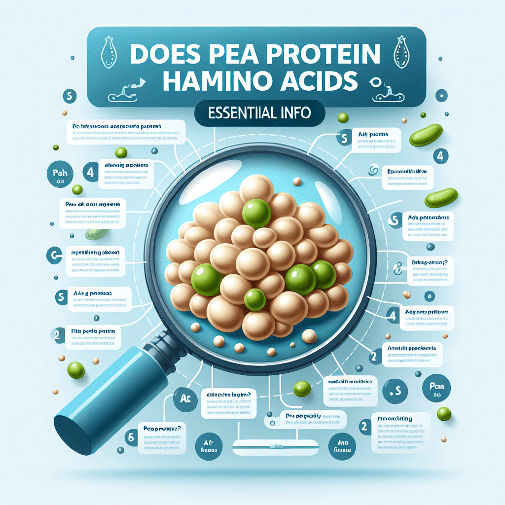 Does Pea Protein Have Amino Acids: Essential Info