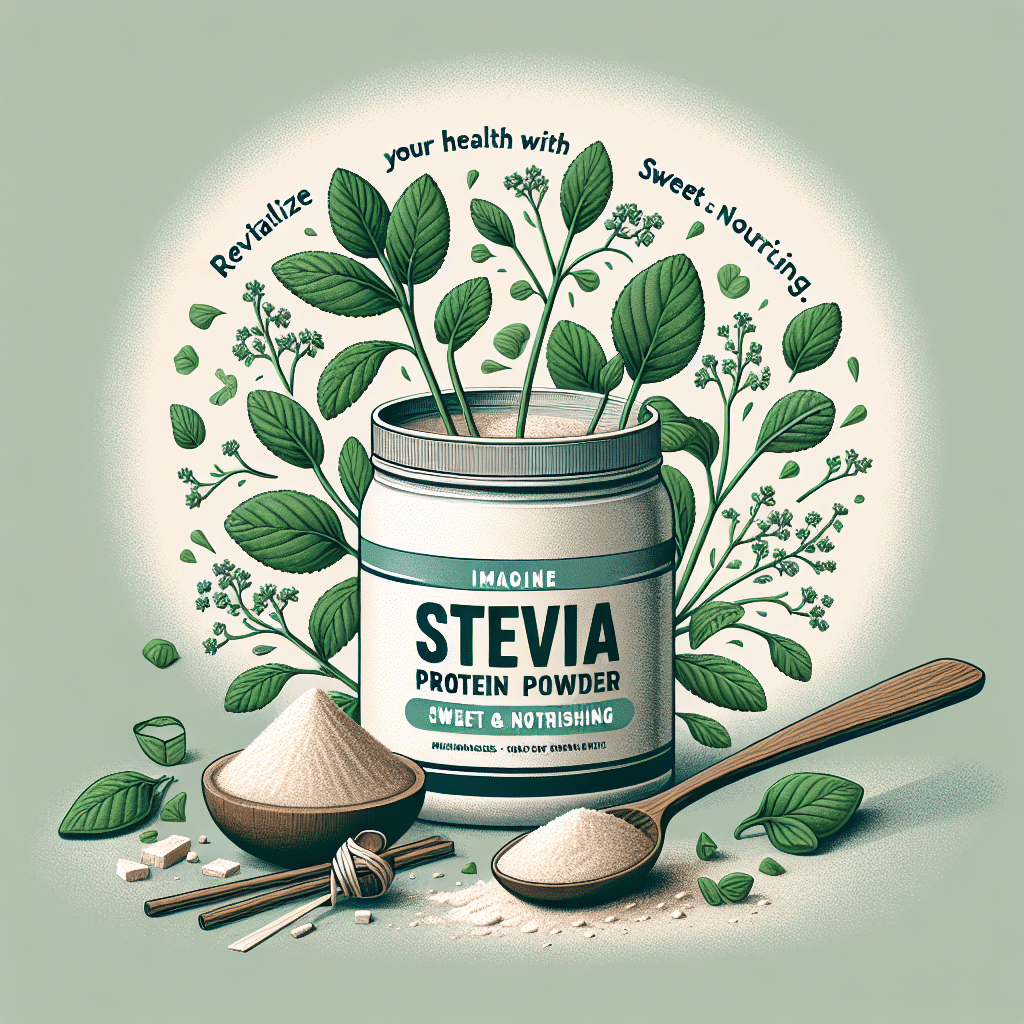 Revitalize Your Health with Stevia Protein Powder: Sweet & Nourishing