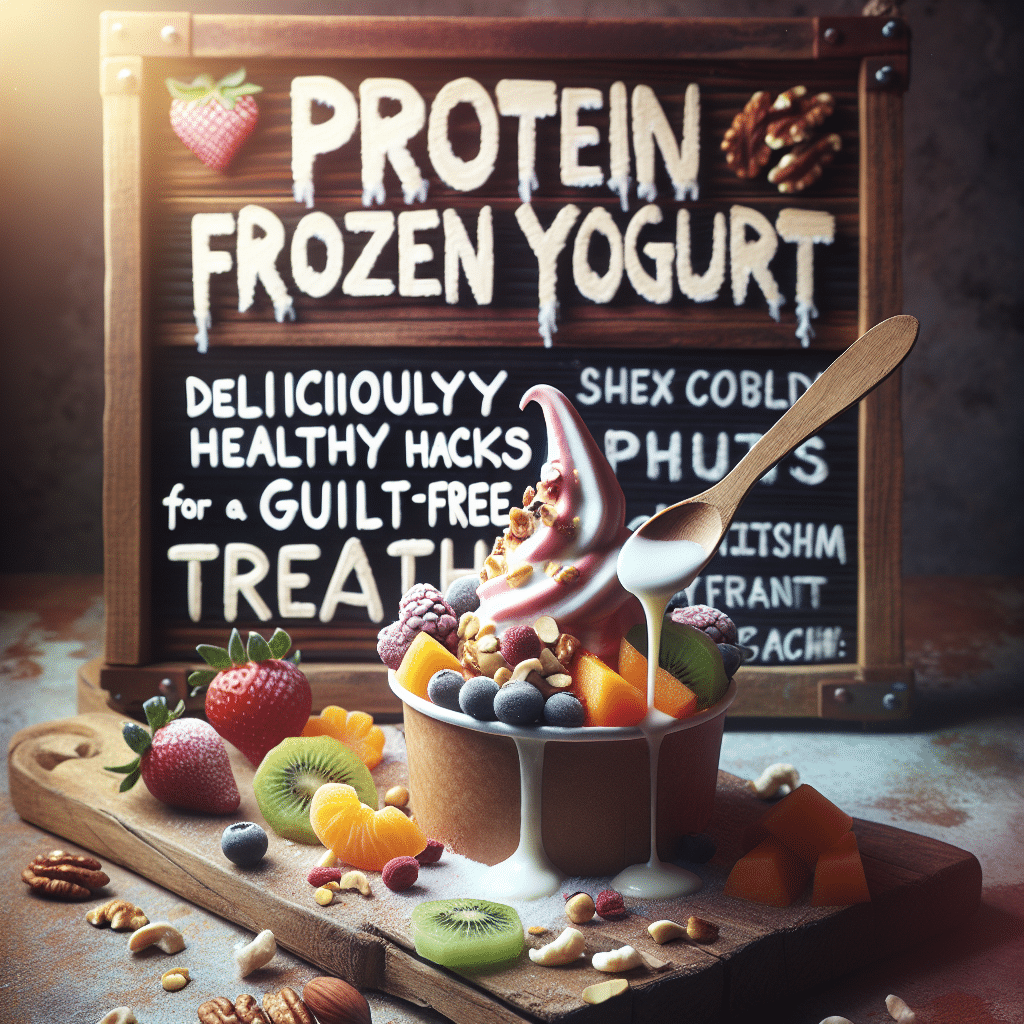 Protein Frozen Yogurt: Deliciously Healthy Hacks for a Guilt-Free Treat