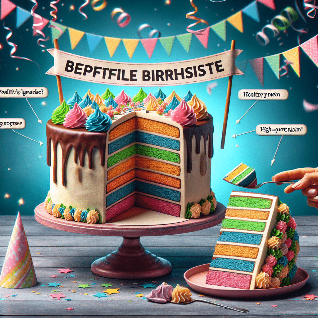 Indulge in the Irresistible Birthday Cake Protein Surprise!
