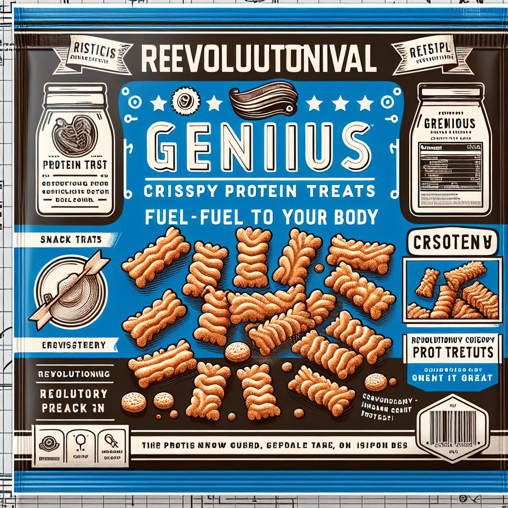 Revolutionary Genius Gourmet Crispy Protein Treats: Irresistible Fuel for Your Body