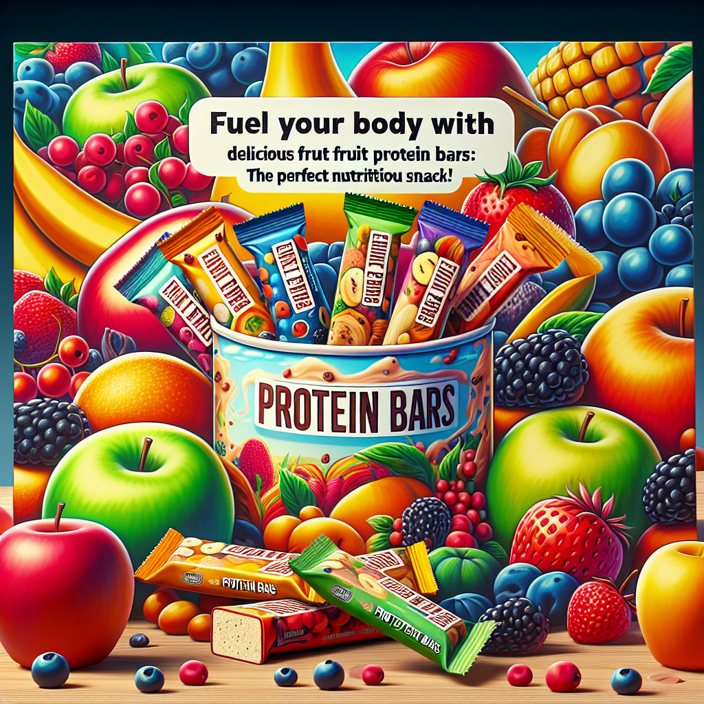 Fuel Your Body with Delicious Fruit Protein Bars: The Perfect Nutritious Snack!