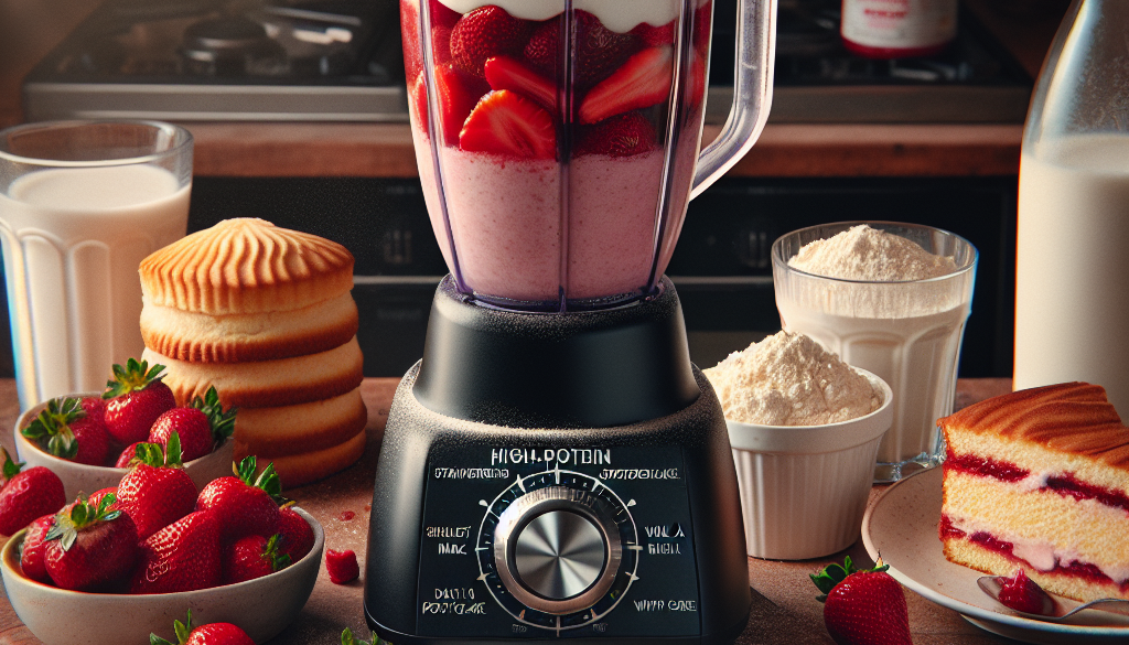 Strawberry Shortcake Protein Shake Recipe