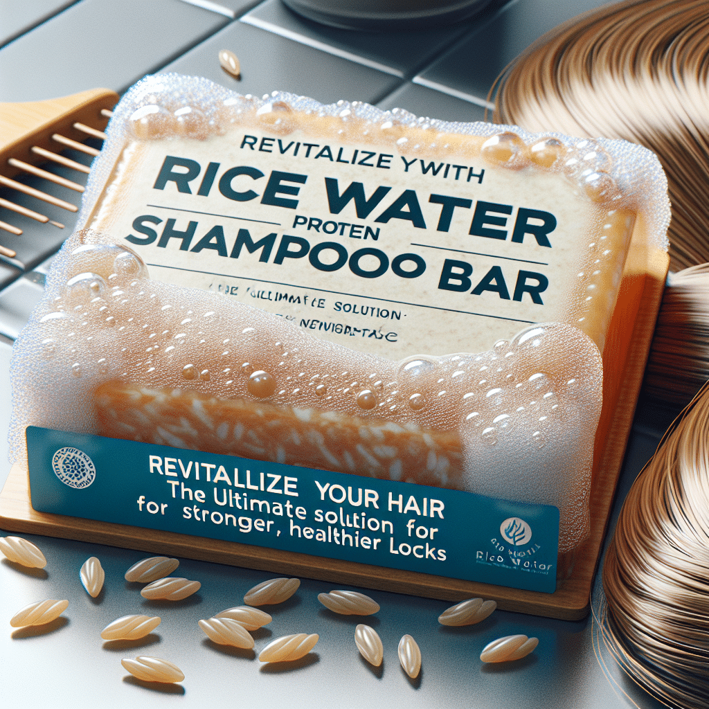 Revitalize Your Hair with Rice Water Protein Shampoo Bar: The Ultimate Solution for Stronger, Healthier Locks