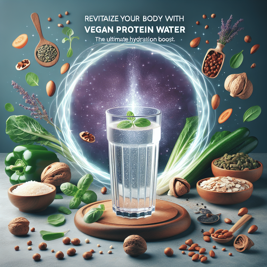 Revitalize Your Body with Vegan Protein Water: The Ultimate Hydration Boost