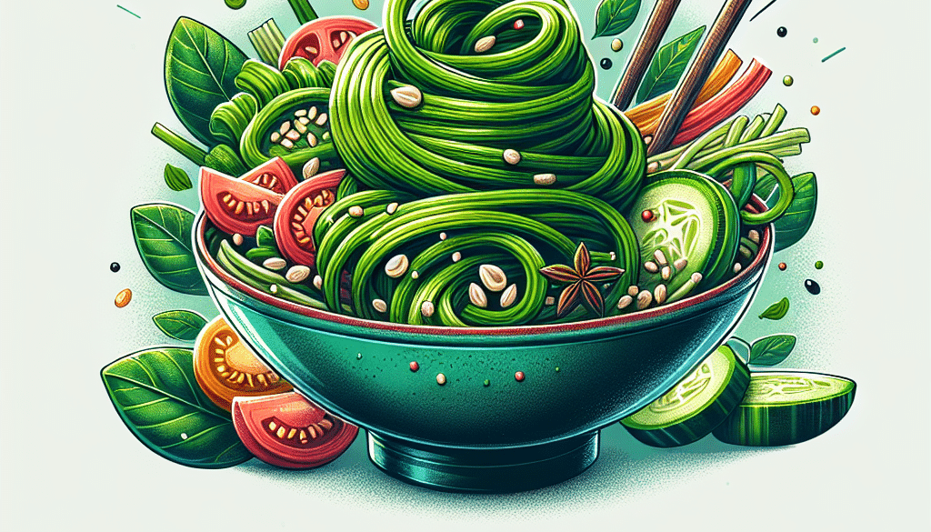 Green Protein Noodles: Healthy Twist