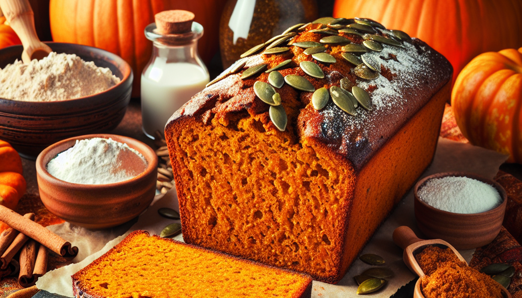 Pumpkin Protein Bread: Healthy Recipe