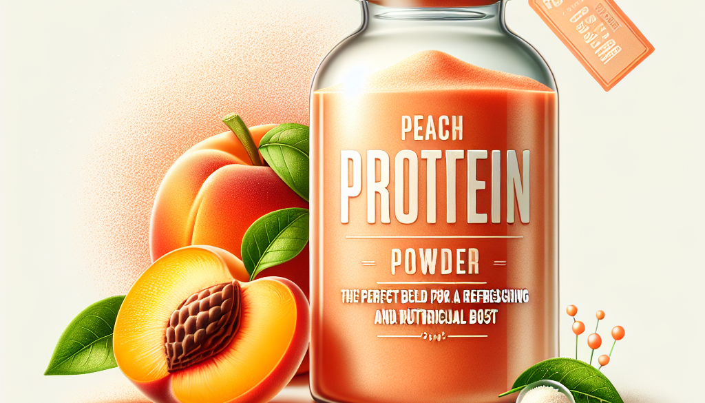 Peachy Protein Powder Picks