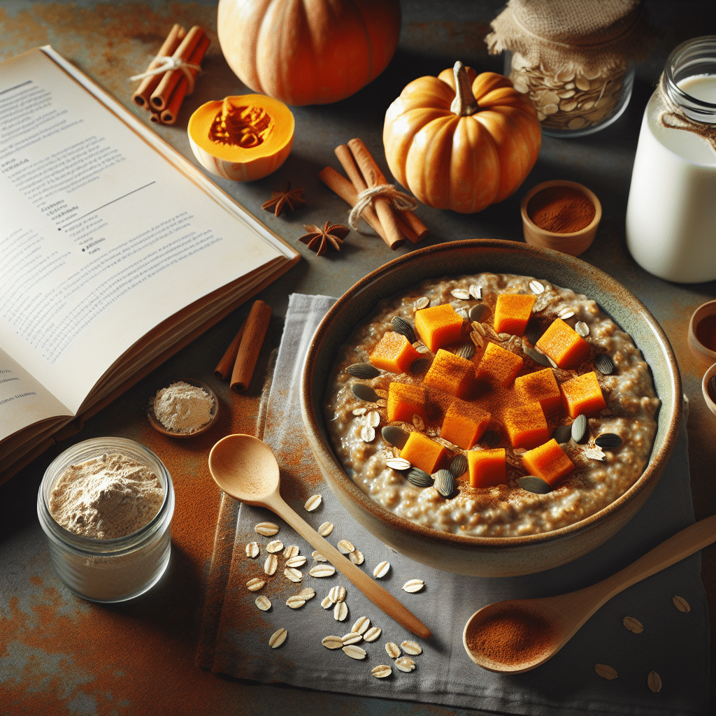 Pumpkin Overnight Oats with Protein Powder Recipe -ETprotein