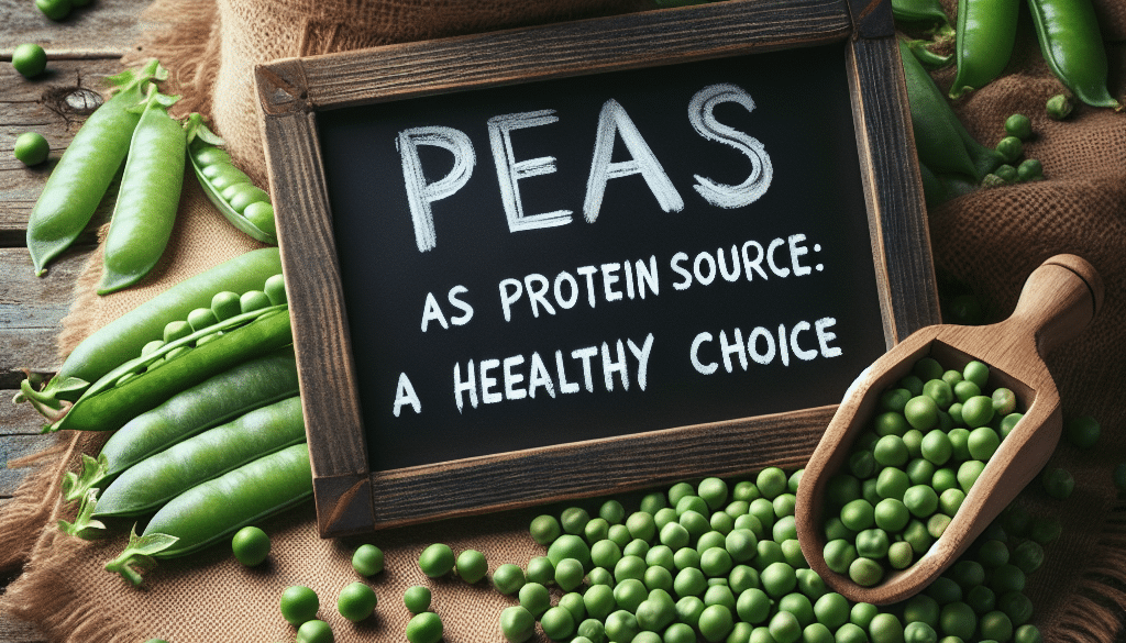 Peas as Protein Source: A Healthy Choice